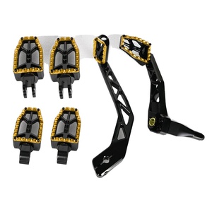 Reposapiés/Pedales Delanteros de Motocicleta de Alta Calidad, Aleación de Aluminio CNC, Estilo MX, Coloridos, Kits de Repuesto para HD Softail 2018+ - Product Image 3