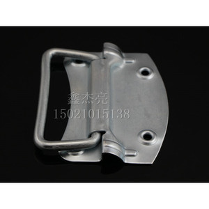 มือจับกล่องเหล็กแบบหนา 120 มม. ชุบสังกะสี สำหรับกล่องไม้ ใช้ในงานอุตสาหกรรม - Product Image 3