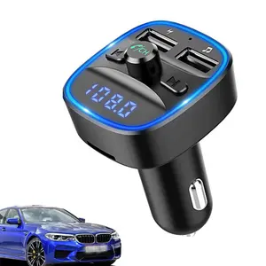 2023 Exontek Best Seller Kit vivavoce per auto T25 Wireless Car MP3 Music Player 5V 2.4A 2 porta USB caricabatteria per auto adattatore radio FM