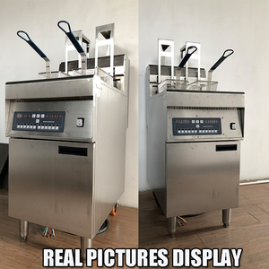 Freidora Industrial Eléctrica Comercial con Filtro de Aceite, Capacidad de 24L <span class=keywords><strong>para</strong></span> Papas Fritas, Pollo y Donas - Product Image 3