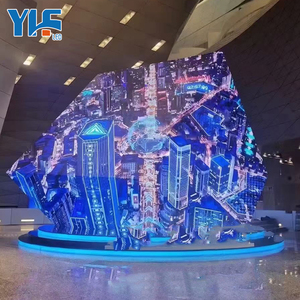 Linh hoạt <span class=keywords><strong>360</strong></span> độ cong <span class=keywords><strong>LED</strong></span> màn hình quảng cáo mô-đun mềm tùy chỉnh hiển thị không thường xuyên p1.2 p1.5 P2 p2.5 - Product Image 4