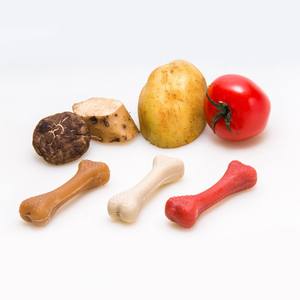 Rawhide-mascarillas dentales para perros, Mini huesos, sin colorantes, sin aditivos, para mascotas, venta al por mayor - Product Image 3