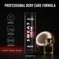 Crème Sudorifique de Marque Privée, Activateur d'Entraînement au Coco, Crème Brûle-Graisse en Stick pour l'Amincissement Corporel