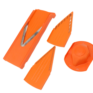 En gros, Coupe-légumes en V en acier inoxydable avec protège-mains, outil de cuisine pratique à grande structure pour la cuisine - Product Image 1
