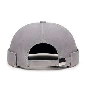 Gray Melon <b>Hat</b> For <b>Men</b> And Women Breathable <b>Sun</b> Protection Four Seasons Wearable Landlord <b>Hat</b> Poplin Fabric - Product Image 3