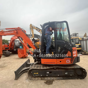 Japón hizo 6,6 toneladas mini Hitachi zaxis 65 modelo para la Venta usado excavadora de orugas Hitachi zx65 zaxis60 de la venta - Product Image 3