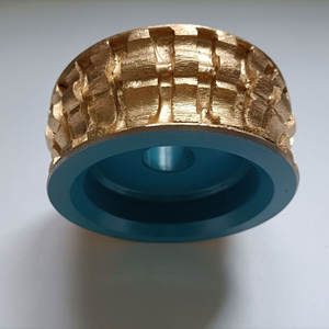 Ruota di profilo a punta sinterizzata diamantata CNC per sbavatura agente legante in granito e marmo - Product Image 4