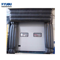 Automatique Abris Gonflable Dock Abris Gonflable PVC Camion Dock Joint Dock De Chargement Gonflable Abri pour Camion Chargement