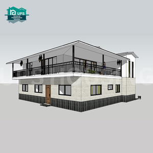 Maisons modulaires haut de gamme résistantes aux séismes à 2 étages pour projets immobiliers, villas préfabriquées de haute qualité, magasin/bureau moderne - Product Image 5