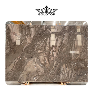 Goldtop Nouvelle dalle de marbre brun de <span class=keywords><strong>Venise</strong></span> surface polie pierre naturelle de luxe pour la décoration des murs et des sols du hall de l'hôtel - Product Image 6