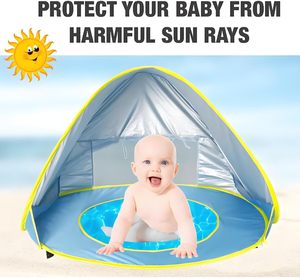 Tente de jeu intérieure pour bébé, abri portable pop-up anti-UV, protection solaire, jouet sportif pour nourrisson - Product Image 6