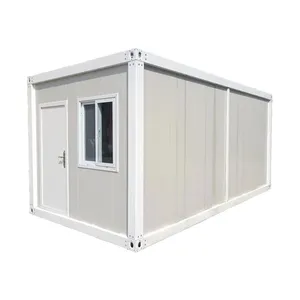 Light Steel 20ft Flat Pack Container haus Fertighaus Container Camping häuser Abnehmbares Container haus