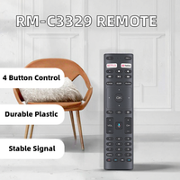 NO VOICE FC Feste Codierung AAA-Batterie Stoßfeste 10m Reichweite TV-Fernbedienung für Konka/ Smart 4K Android TVs (Kompatible Modelle)