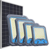 Projecteur Solaire LED Intelligent à Détection de Mouvement HD pour Sécurité et Économie d'Énergie, 200W-2000W, IP66, pour Ferme, avec Caméra CCTV Murale SMD