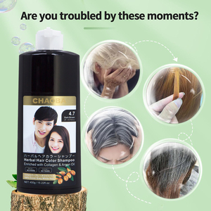Champú Tinte <span class=keywords><strong>para</strong></span> el Cabello, CHAOBA 3 en 1 Champú Color Marrón <span class=keywords><strong>para</strong></span> Refrescar el Cabello, Champú de Coloración Herbal Instantánea <span class=keywords><strong>para</strong></span> Mujeres y Hombres - Product Image 3