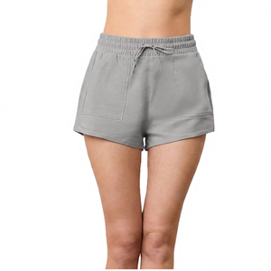 Women's Casual Drawstring Worsted High Waist Gym Yoga Running <b>Harem</b> <b>Shorts</b> Elastic Waist Quick Dry Breathable Spandex/Polyester - Product Image 6