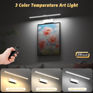 โคมไฟติดผนัง LED ดีไซน์เรียบง่ายสำหรับตกแต่งภายในบ้าน, โคมไฟตกแต่งภาพวาดและไฟส่องกระจกสำหรับห้องนั่งเล่นและงานศิลปะติดผนัง - Product Image 3