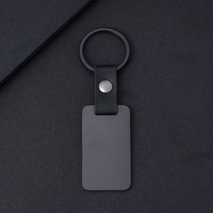 Custom Full Color Print Stainless Steel Card Grabber Blank <b>Keychain</b> DIY Vintage Cartoon Rectangular Keyring - Product Image 3