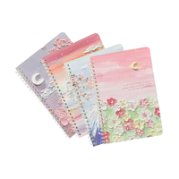 Carnet de notes A5 à spirale avec couverture en papier, thème Anime, pour l'école, le bureau, cadeau pour enfants et étudiants