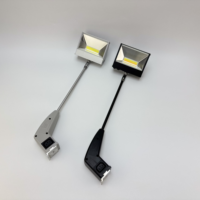 Lámpara LED para Stand de Exhibición, Negra/Plateada, 30W, para Stands de Exposición, Paneles de Exhibición, Ferias Comerciales