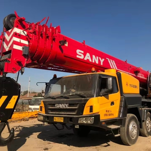 Camions-grues Sany d'occasion en bon état, capacité de levage de 100 tonnes, machines de levage lourdes pour travaux de construction - Product Image 1
