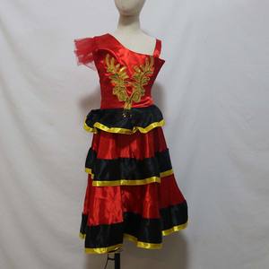 2025 recién llegados niñas larga corrida de toros Big Swing traje de baile flamenco español 2017 - Product Image 2