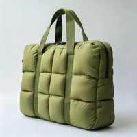 Vente en gros de pochette d'ordinateur portable de luxe Pochette souple matelassée rembourrée Puffy Protect Computer Case