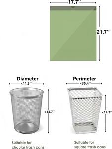 ถุงขยะหัวหม่าเหิงชุน 4 แกลลอน แบบมีเชือกรูด ไม่ขาดง่าย 80 ชิ้น สีเขียว - Product Image 6