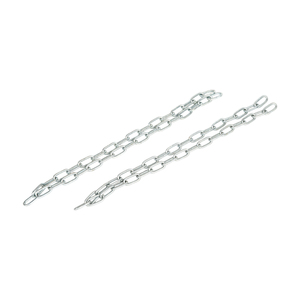 Futeng Tough Chaîne de sécurité en métal à maillons de chaîne pour portail de clôture Voile d'ombrage antivol Corde à linge de camping Chaînes de suspension pour balançoire - Product Image 3