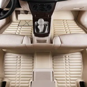 Tapis de voiture personnalisé spécifique au luxe 5D en usine, adapté au modèle de voiture bien commun