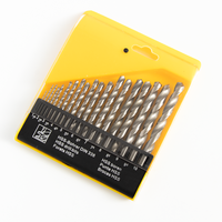 Din338 – ensemble de forets hélicoïdaux à tige droite pour métal, bois, maçonnerie, plastique, perçage, 8 pièces, 16 pièces, 19 pièces