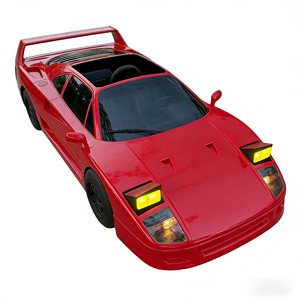 Kart électrique F40 personnalisable 72V 2500W pour adultes, kart de drift avec moteur puissant - Product Image 1