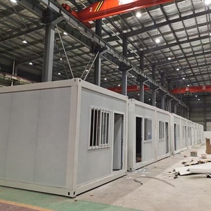 Casa Contenedor Prefabricada de Panel Sándwich de Acero, de Una Sola Habitación, Personalizada de Fábrica, de Bajo Costo, Aislada, para Almacenamiento o <span class=keywords><strong>Apartamento</strong></span>, Diseño Moderno - Product Image 2