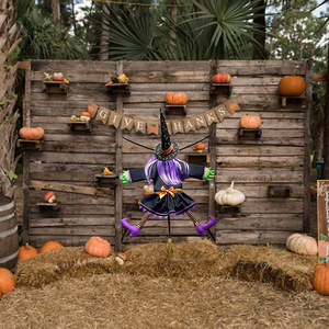 Giảm Giá Mạnh Halloween Đâm Phù Thủy Vào Cây Ma Ám Trang Trí Nhà Đạo Cụ Cho Trang Trí Sân Vườn Trong Nhà Ngoài Trời - Product Image 5