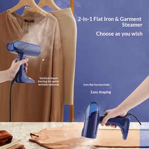 Défroisseur Vapeur Portable Pliable 1000W-1500W Mini Brosse Vapeur de Voyage Anti-Brûlure à Sec pour Usage Domestique - Product Image 3