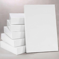 SUNCOLOR Lot de 6 boîtes cadeaux rigides en carton blanc moyen de 14 pouces avec couvercles pour vêtements et cadeaux