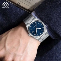 Montre automatique en acier inoxydable pour hommes Montre d'affaires étanche à faible personnalisation de la meilleure classe à la mode