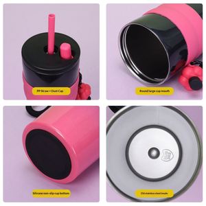 Nueva Taza de Café Colorida de Alta Calidad, para Hombre y Mujer, Gran Capacidad, Acero Inoxidable 316, Termo, Conserva el Calor y el Frío - Product Image 3