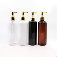 Bouteilles de lotion en plastique PET de 100 ml, 200 ml, 300 ml, 400 ml, 500 ml, avec pompe pulvérisateur, impression sérigraphique, marquage à chaud, couleurs personnalisées, cosmétiques