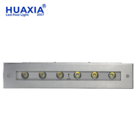 Projecteur de piscine encastré robuste en acier inoxydable 316SS, 18W 24V DC, étanche IP68, pour projets, prix usine