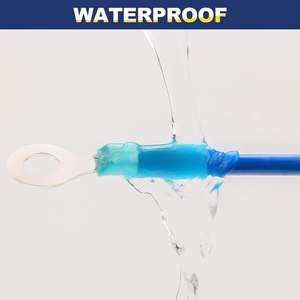 Terminales de Anillo de Cobre Puro para Ingeniería Química, 100/200/600 Piezas, Conectores Termocontraíbles Impermeables - Product Image 3