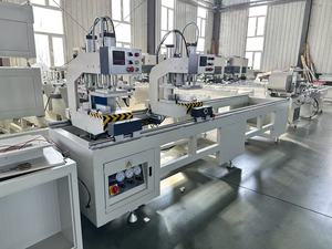 Chất lượng tuyệt vời đôi đầu PVC <span class=keywords><strong>uPVC</strong></span> cửa sổ và cửa làm máy móc máy hàn - Product Image 2