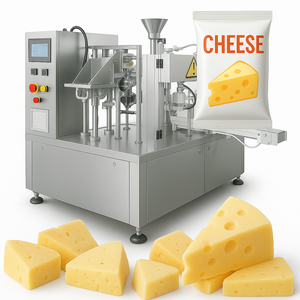 ماكينة تعبئة أوتوماتيكية لتعبئة شرائح جبن الموزاريلا بسوستة للحقيبة الجاهزة الجاهزة - Product Image 3