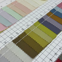 Tissu pour robe SunRay R68004, tissu à carreaux, tissu pour vêtements, fil élastique, sergé extensible, polyester imperméable, 115 GSM, poids moyen