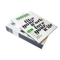 Catalogue personnalisé Impression Brochure Magazine OEM Impression Offset Film Lamination Prix de gros Brochure vidéo 7 pouces Couverture rigide