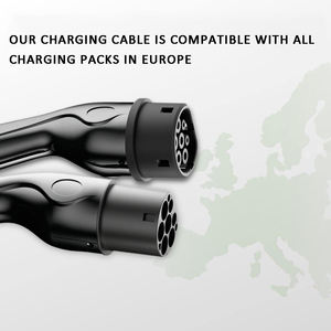 Cargador de batería de coche EV de pistola de doble puerto inteligente al por mayor para vehículos eléctricos estación de carga de coche estándar europeo EE.UU. - Product Image 6