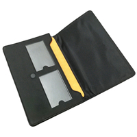 Carpeta de documentos de coche de cuero de PU OEM, regalo para propietario de coche, registro de vehículo, bolsa de seguro, estuche, Manual de usuario de coche, soporte para documentos