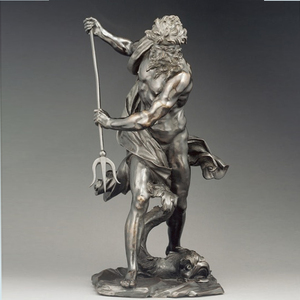 Gran oferta, famosa estatua de bronce <span class=keywords><strong>griega</strong></span> del rey Neptuno, <span class=keywords><strong>escultura</strong></span> de bronce de Poseidón - Product Image 5
