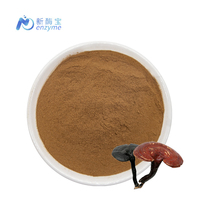 Poudre d'extrait de champignon Reishi biologique en vrac à prix de gros Novenzyme