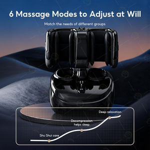 Fabricante eléctrico amasador rodillo calor bolsas de aire compresión circulación sanguínea 2 en 1 pierna dividida pie pantorrilla masajeador máquina - Product Image 5